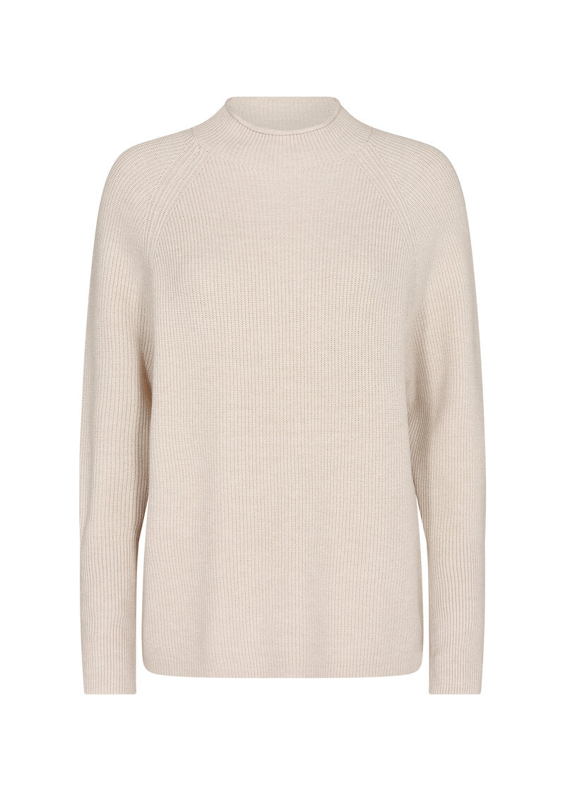 Kanita 4 Polo Dam Cream Melange Soyaconcept