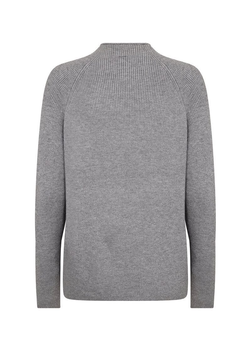 Kanita 4 Polo Dam Medium Grey Melange Soyaconcept
