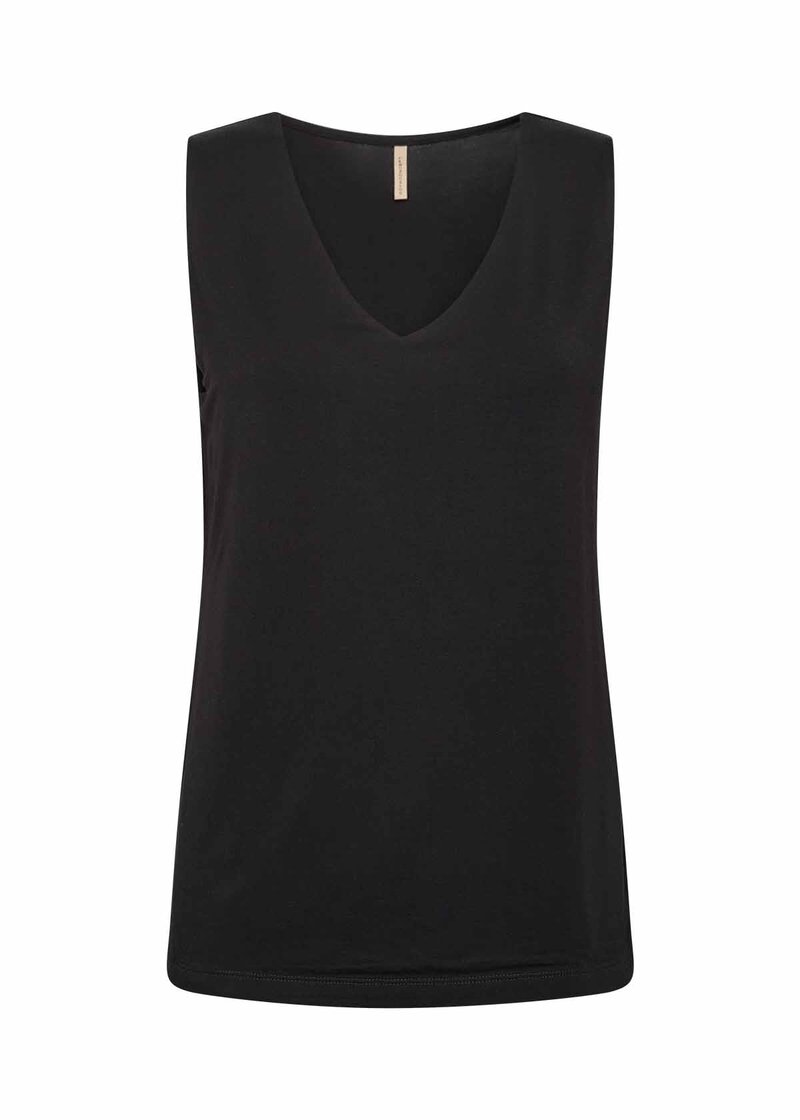 Marica 283 V-ringat Linne Dam Black Soyaconcept