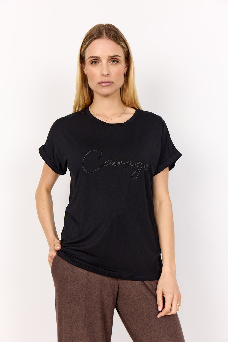 Marica 336 T-Shirt Dam Black Soyaconcept