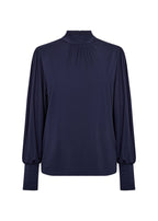 Marica 344 Blus Dam Navy Blazer Soyaconcept