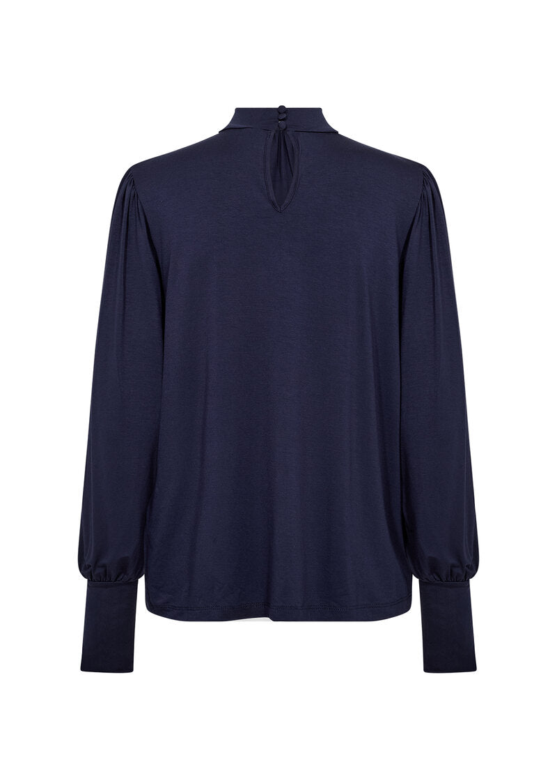Marica 344 Blus Dam Navy Blazer Soyaconcept