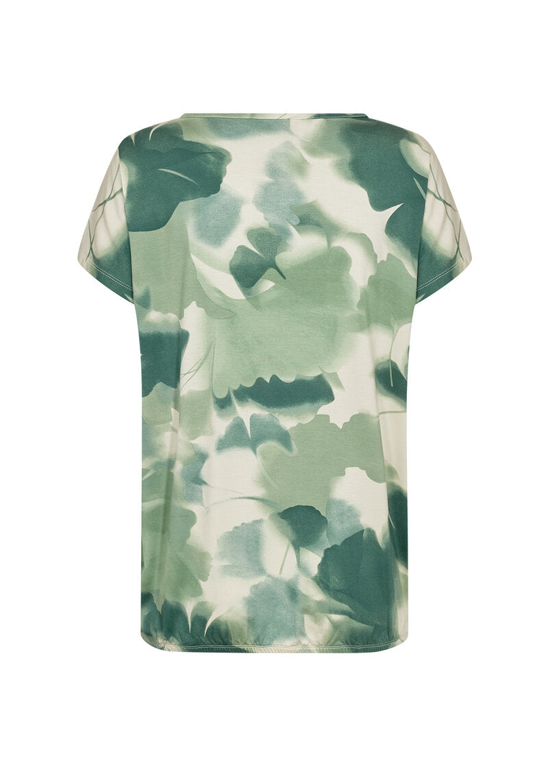 Marica 350 T-Shirt Dam Frosty Spruce Combi Soyaconcept