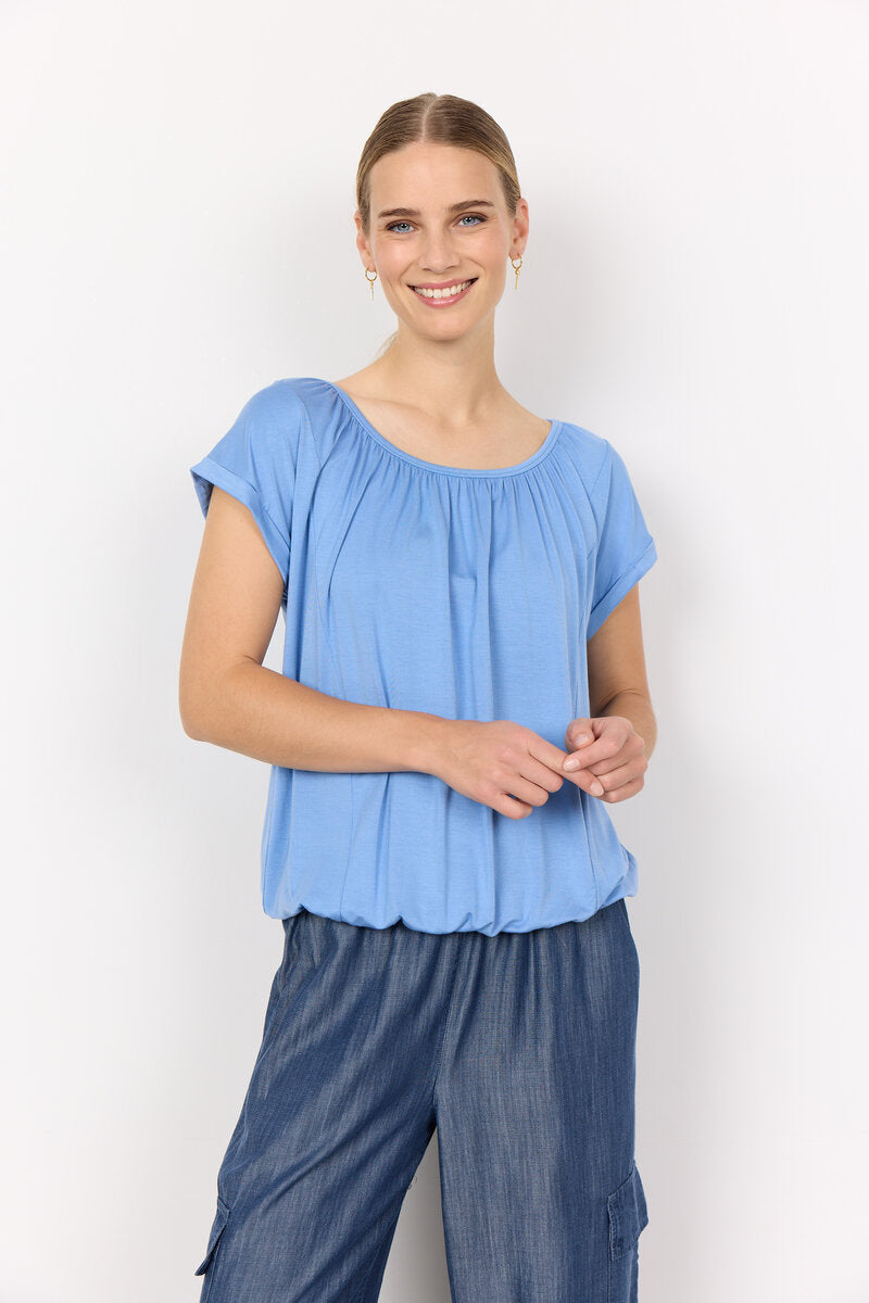 Marica T-Shirt Dam Air Blue Soyaconcept