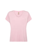 Marica V-Neck T-Shirt Women Rose Soyaconcept