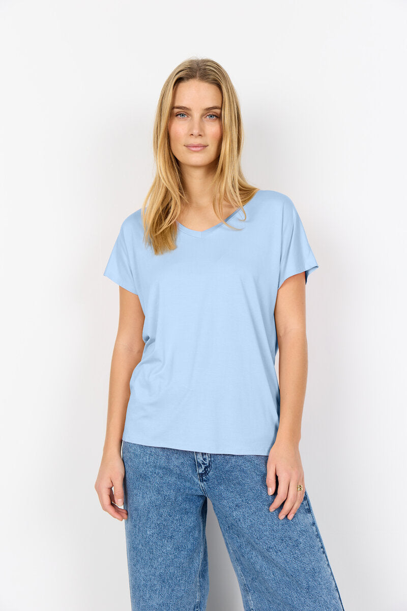 Marica V-Neck T-Shirt Women Windsurfer Soyaconcept