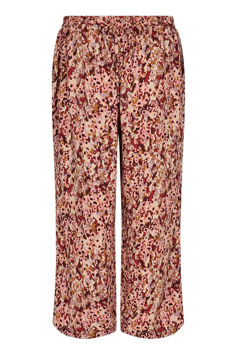 Minea 3-B Trousers Women Berry Combi Soyaconcept