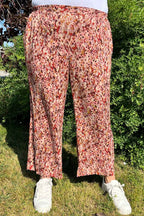 Minea 3-B Trousers Women Berry Combi Soyaconcept