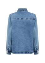 Nadira 15 Skjorta Dam Medium Blue Soyaconcept