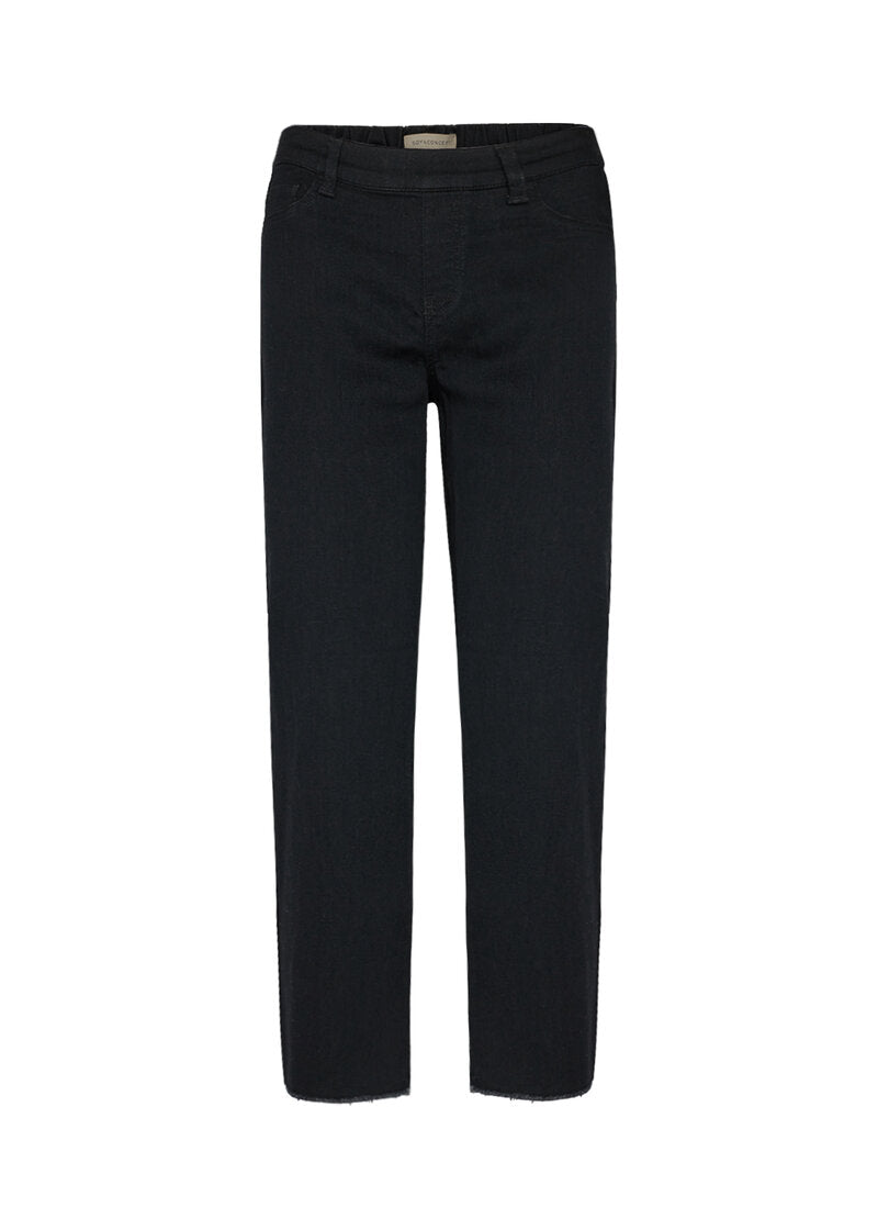 Nadira 3 Trousers Women Black Soyaconcept