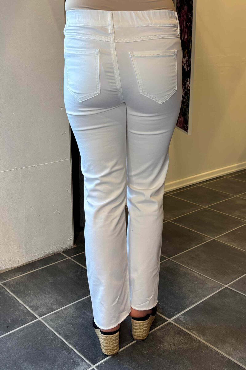 Nadira 3 Trousers Women White Soyaconcept