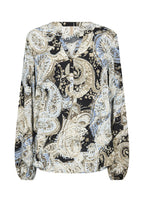 Nami Blus Dam Flint Blue Combi Soyaconcept
