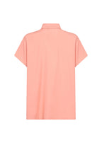 Netti 94 Kortärmad Skjorta Dam Peach Pink Soyaconcept