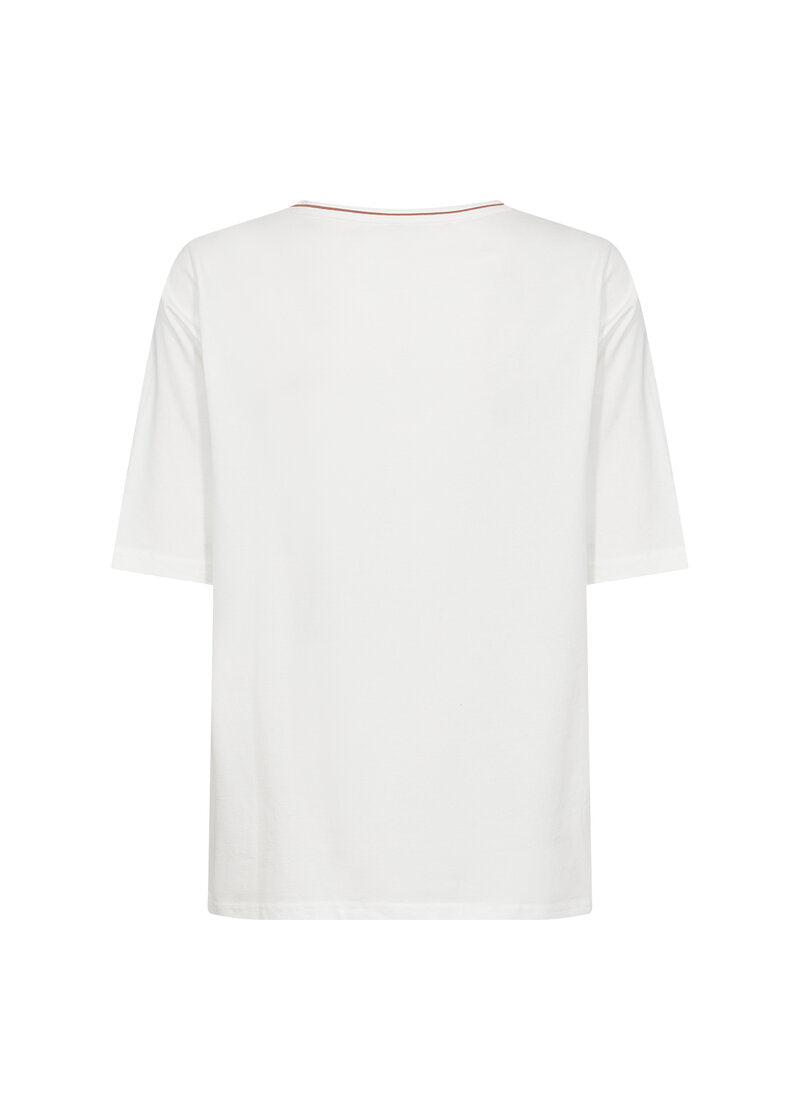 Orlain 1 T-shirt Women Offwhite Soyaconcept