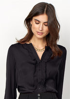 Pamela Blouse Women's Black Soyaconcept