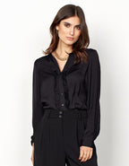 Pamela Blouse Women's Black Soyaconcept