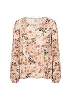Pammi 1 Blus Dam Peach Pink Combi Soyaconcept