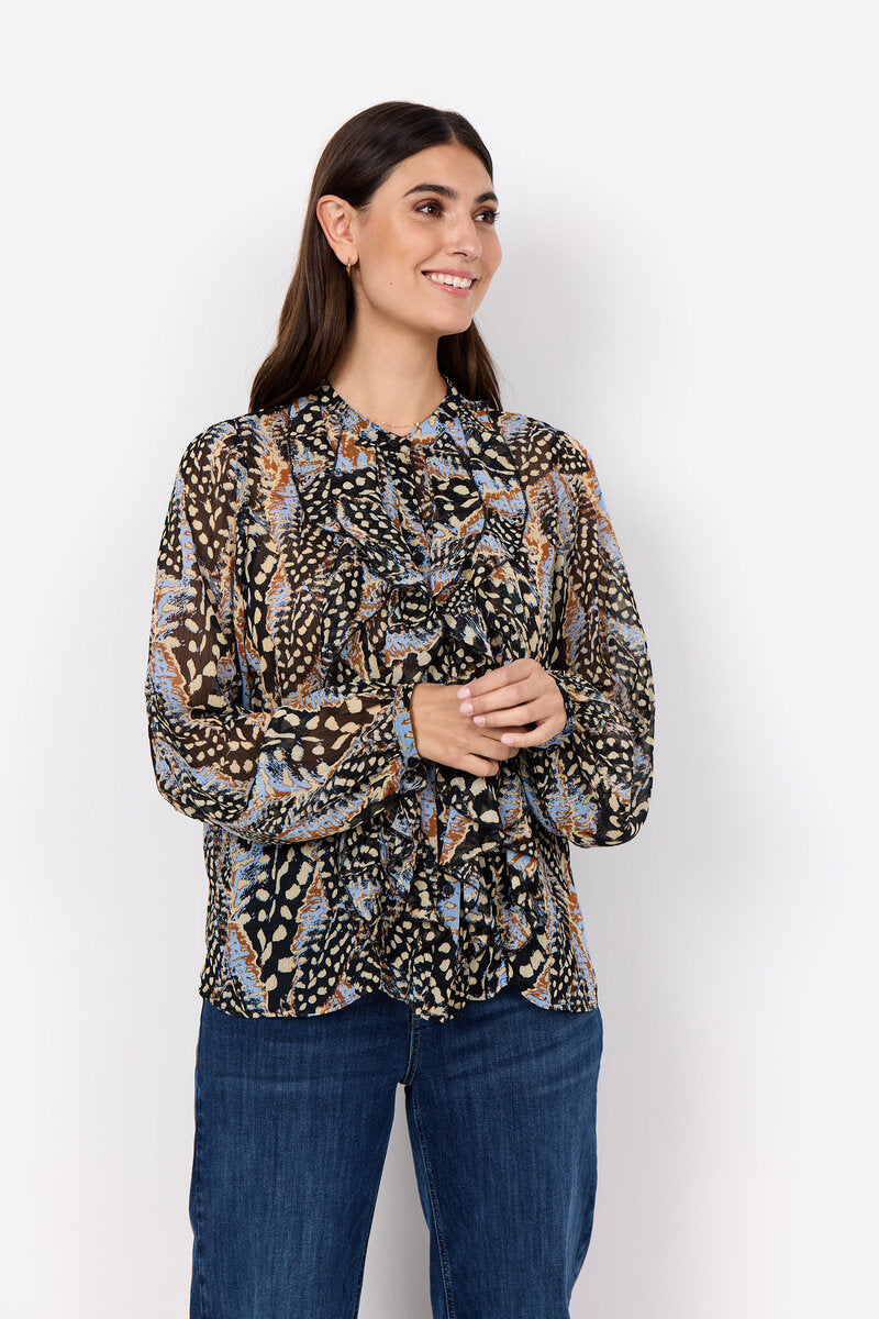 Piril 2 Blus Dam Air Blue Combi Soyaconcept