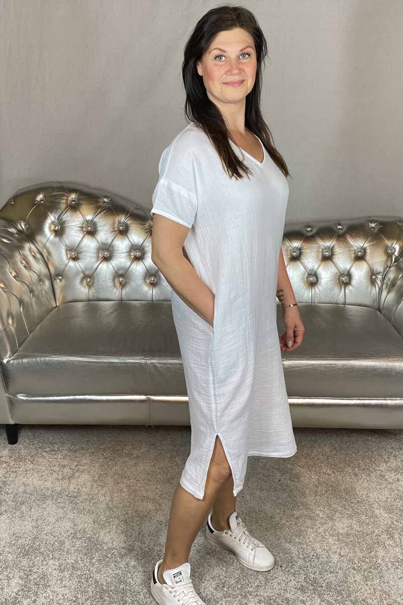 Polina Dress Women White - Soyaconcept