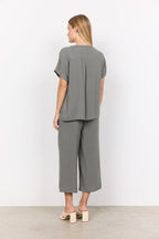 Radia 9 V-Neck Blouse Women Misty Soyaconcept