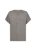 Radia 9 V-Neck Blouse Women Misty Soyaconcept