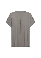 Radia 9 V-Neck Blouse Women Misty Soyaconcept