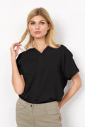 Radia 9 V-Neck Blouse Women Black Soyaconcept