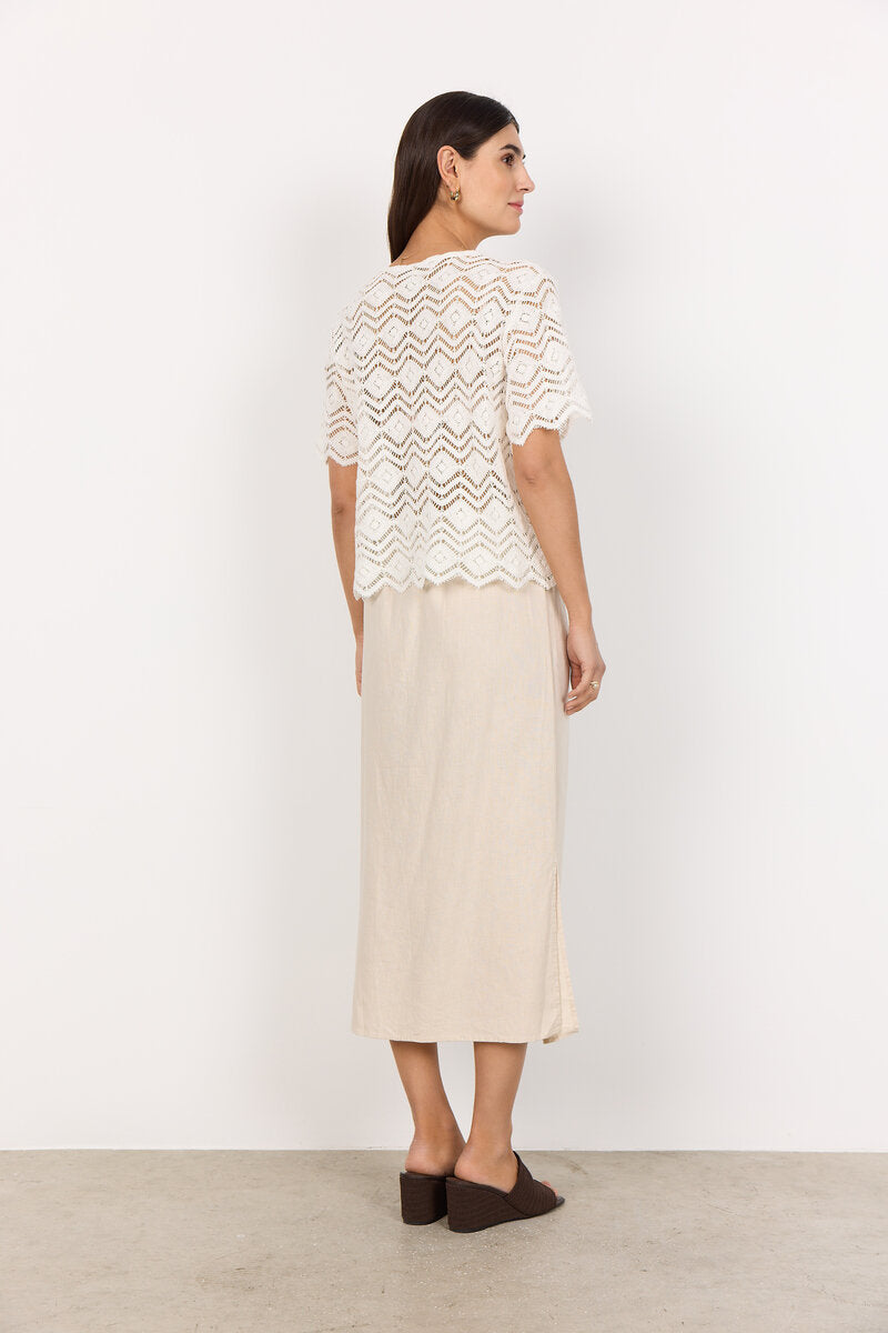 Rusla 3 Cardigan Dam OffWhite Soyaconcept
