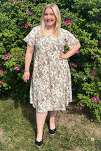 Sammy Klänning Dam Shadow Green Combi Soyaconcept