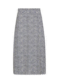 Selia 3 Skirt Women Navy Combi Soyaconcept