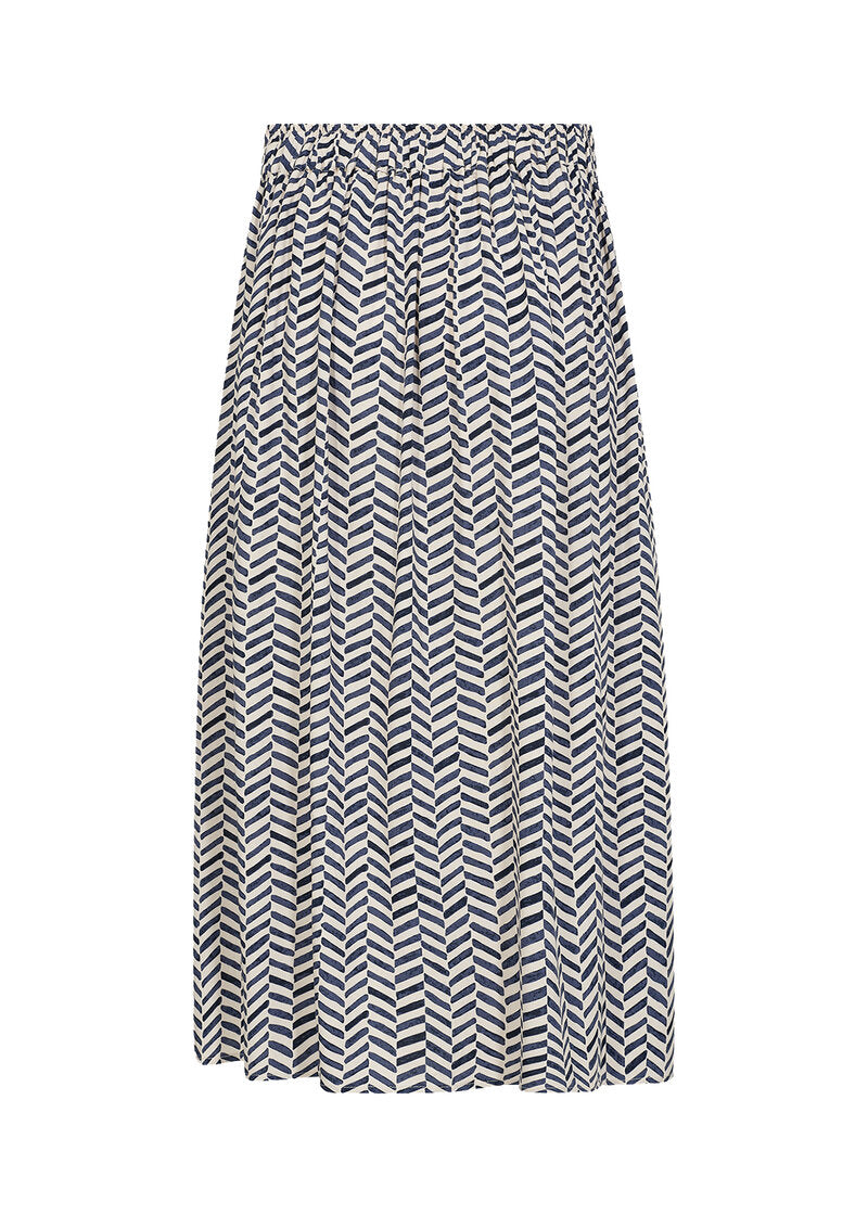 Selia 3 Skirt Women Navy Combi Soyaconcept