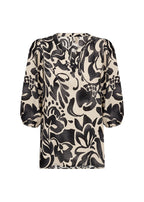 Senta 1 Blouse Women Black Combi Soyaconcept