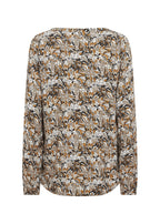 Tarita Blouse Women Golden Yellow Combi Soyaconcept