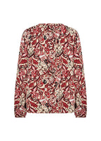 Vava 1 Blus Dam Red Combi Soyaconcept