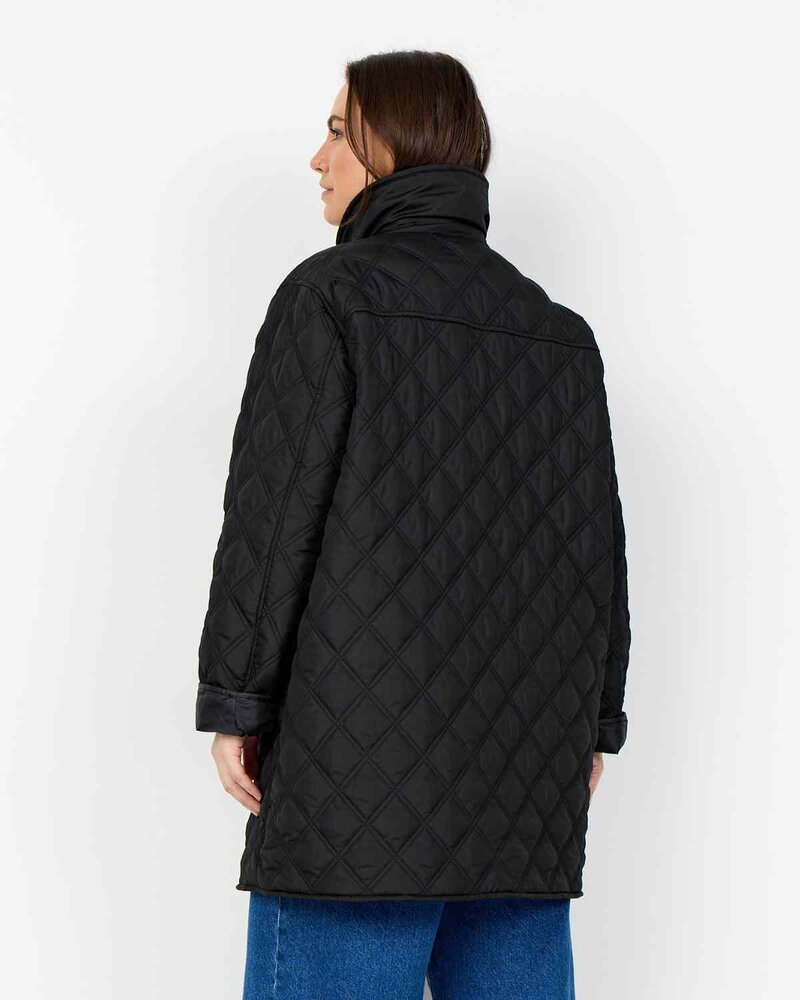 Stacie 15 Quiltad Jacka Dam Black | Smilebutiken - Wasabiconcept