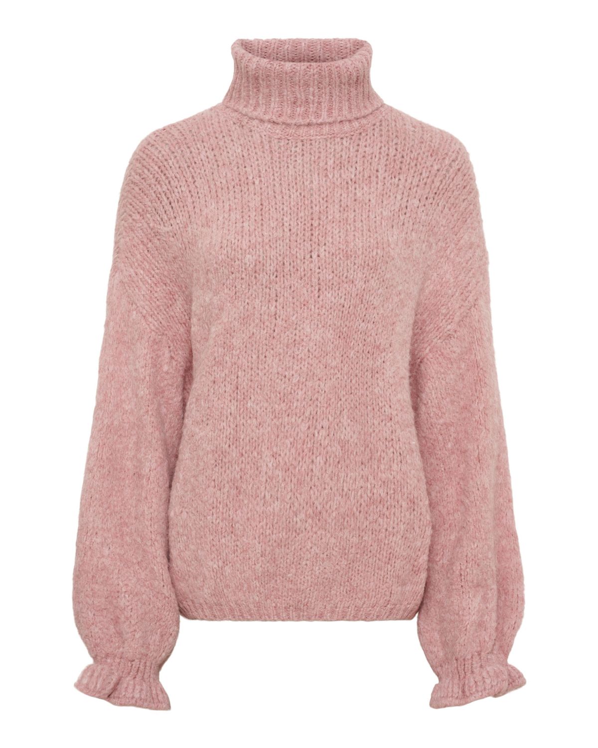Starling Stickad Polotröja Rosa Old Rose | Smilebutiken - Marta du Château