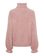 Starling Stickad Polotröja Rosa Old Rose | Smilebutiken - Marta du Château