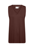 Stella 17 Sleeveless Top Hot Fudge | Smilebutiken - Wasabiconcept