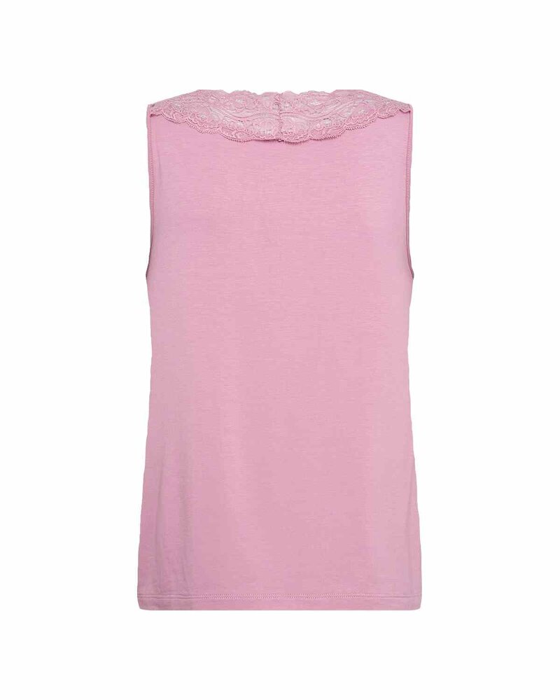 Stella 47 Linne Med Spets Dam Mauve Orchid | Smilebutiken - Wasabiconcept