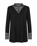 Stella 8 Tröja Med Spets Dam Black | Smilebutiken - Wasabiconcept