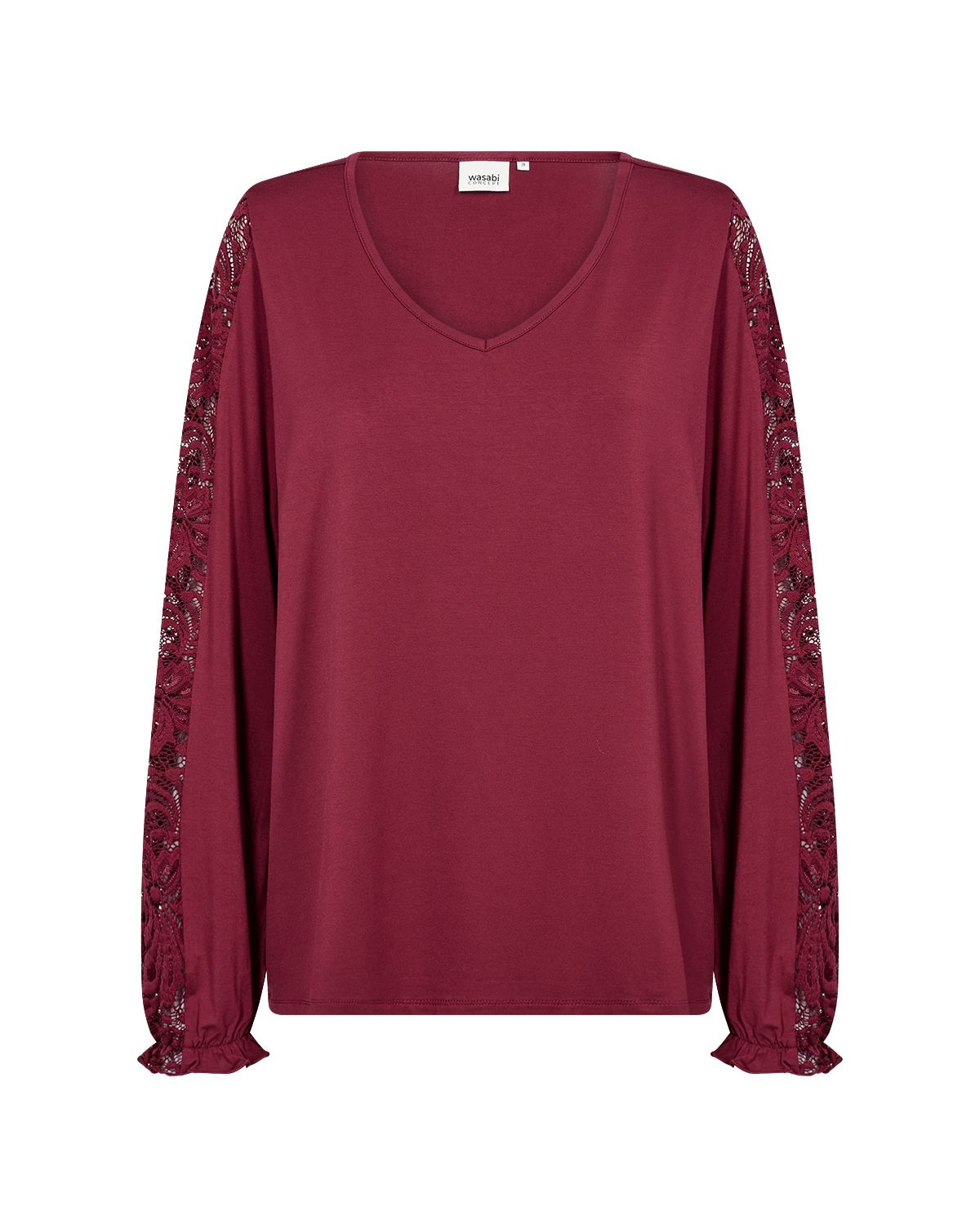 Stella 29 Spetsblus Dam Vinröd Rhododendron | Smilebutiken - Wasabiconcept