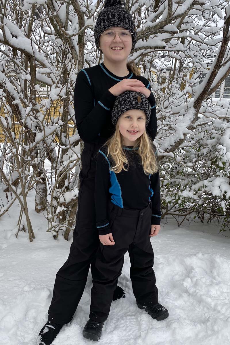 Supreme Wide Softshell Trousers Black Kids Junior - Slaskis