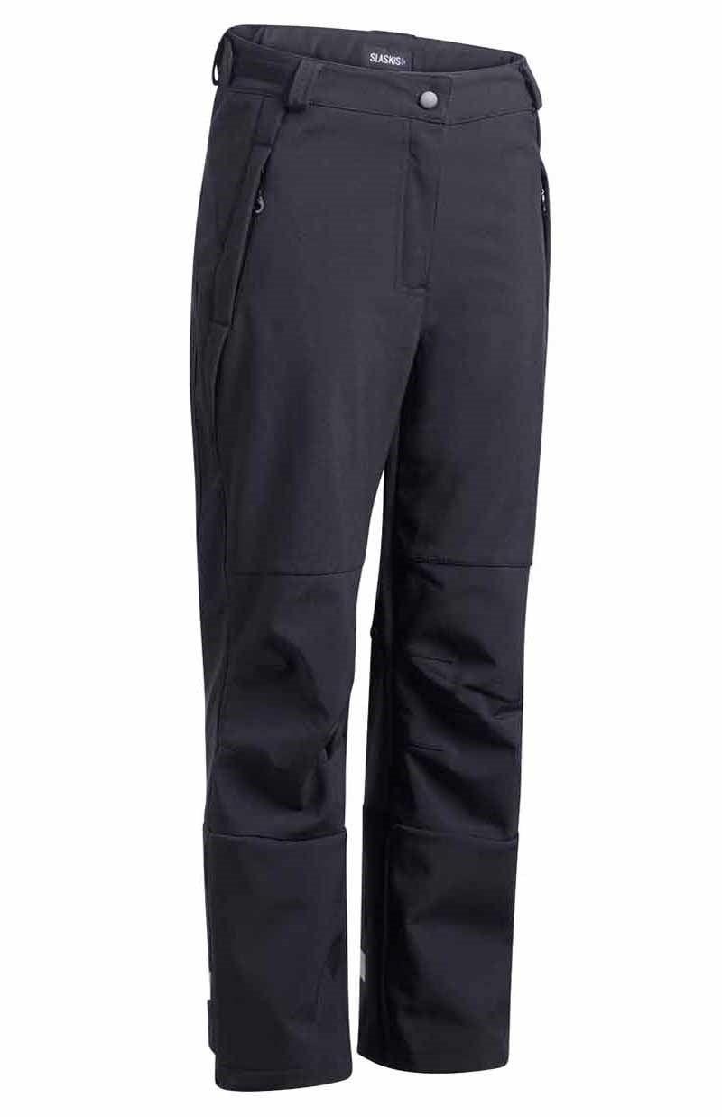 Supreme Wide Softshellbyxa Svart Barn Junior - Slaskis