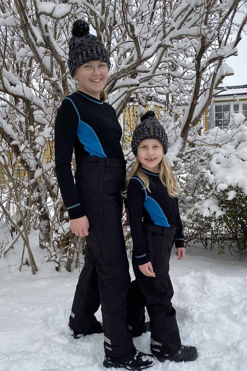Supreme Wide Softshell Trousers Black Kids Junior - Slaskis