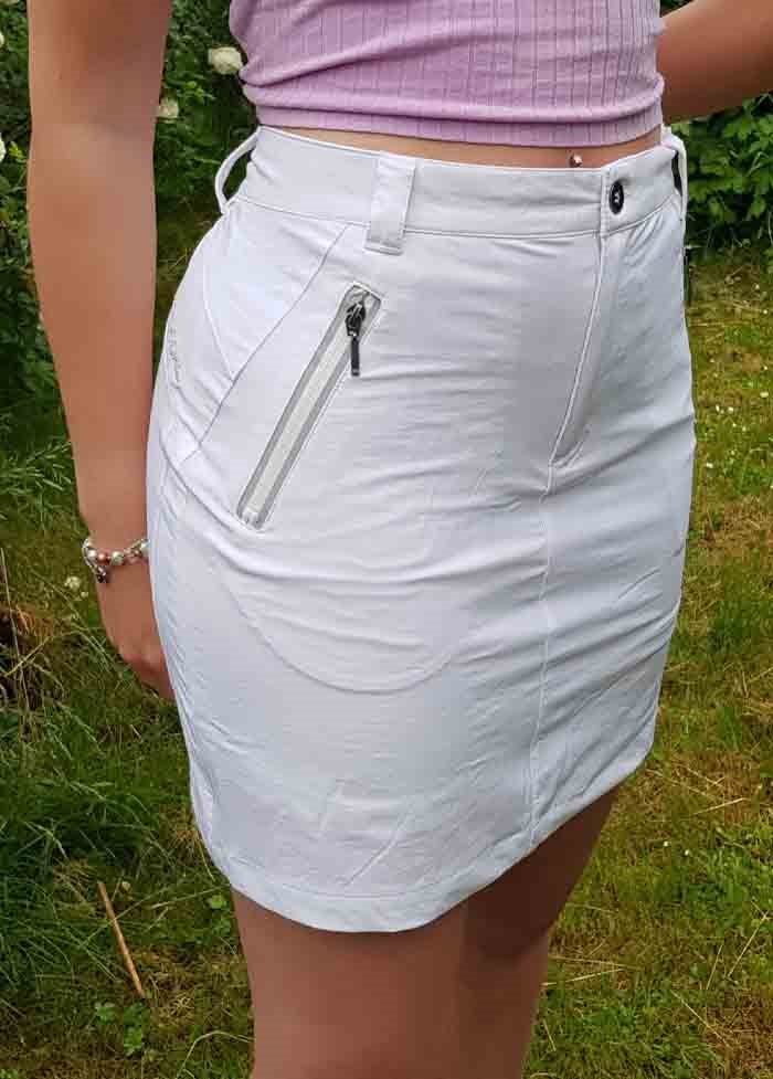 Annika Outdoor Stretch Skort Dam Vit - Way of Sweden