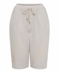Thilde Long Shorts Women Beige Marta du Chateau | Smilebutiken - Marta du Chateau
