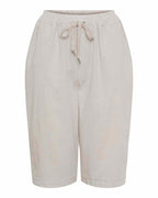 Thilde Long Shorts Women Beige Marta du Chateau | Smilebutiken - Marta du Chateau