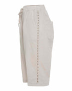 Thilde Long Shorts Women Beige Marta du Chateau | Smilebutiken - Marta du Chateau
