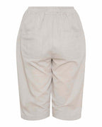 Thilde Long Shorts Women Beige Marta du Chateau | Smilebutiken - Marta du Chateau