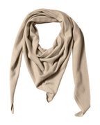 Tora Triangel Scarf Dam Beige Alabaster Melange | Smilebutiken - Cecil